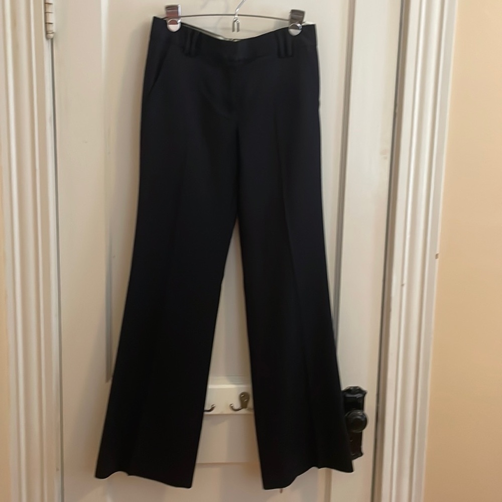 J.Crew favorite fit navy trousers